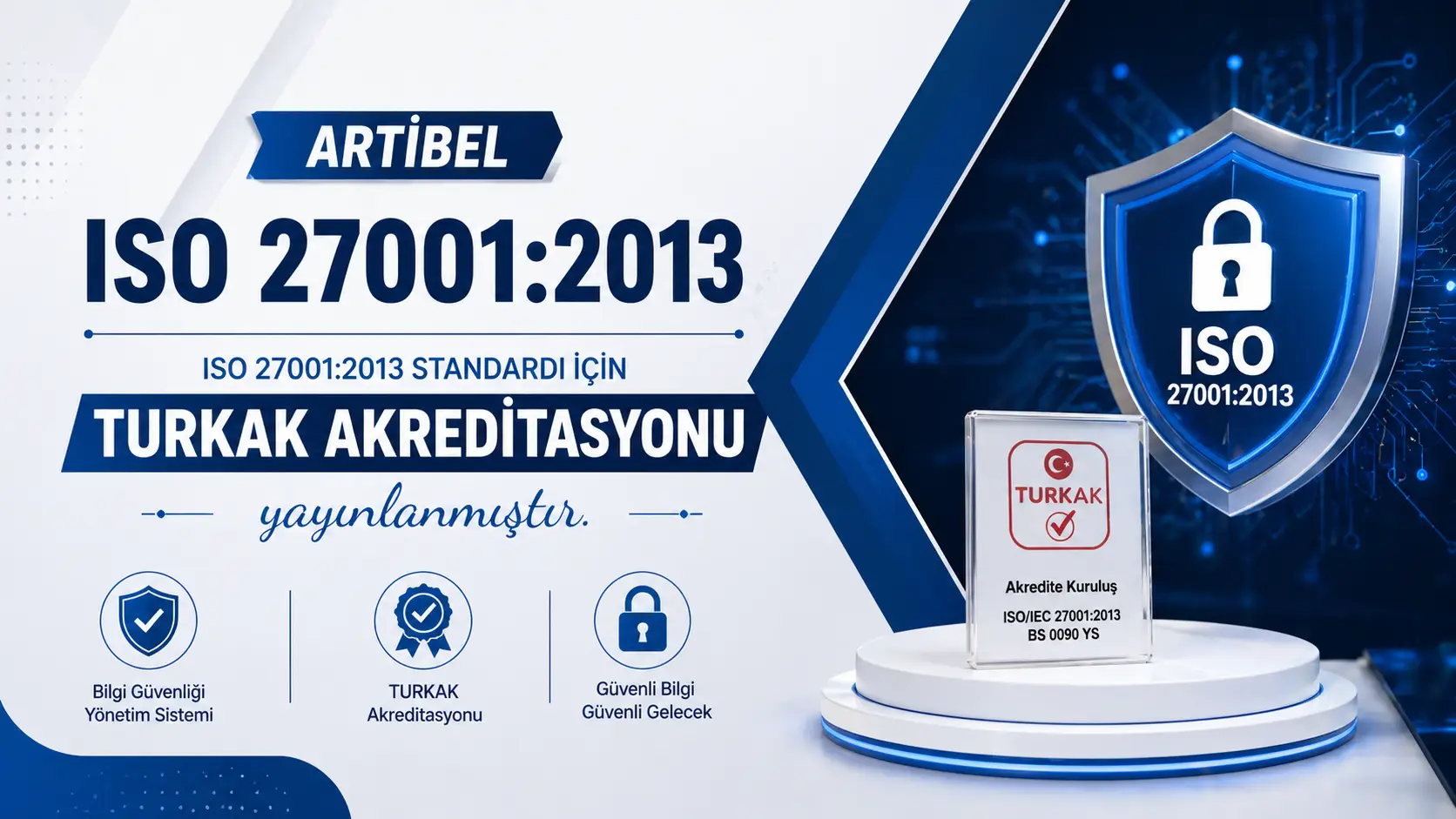 Artıbel ISO 27001:2013 standardı