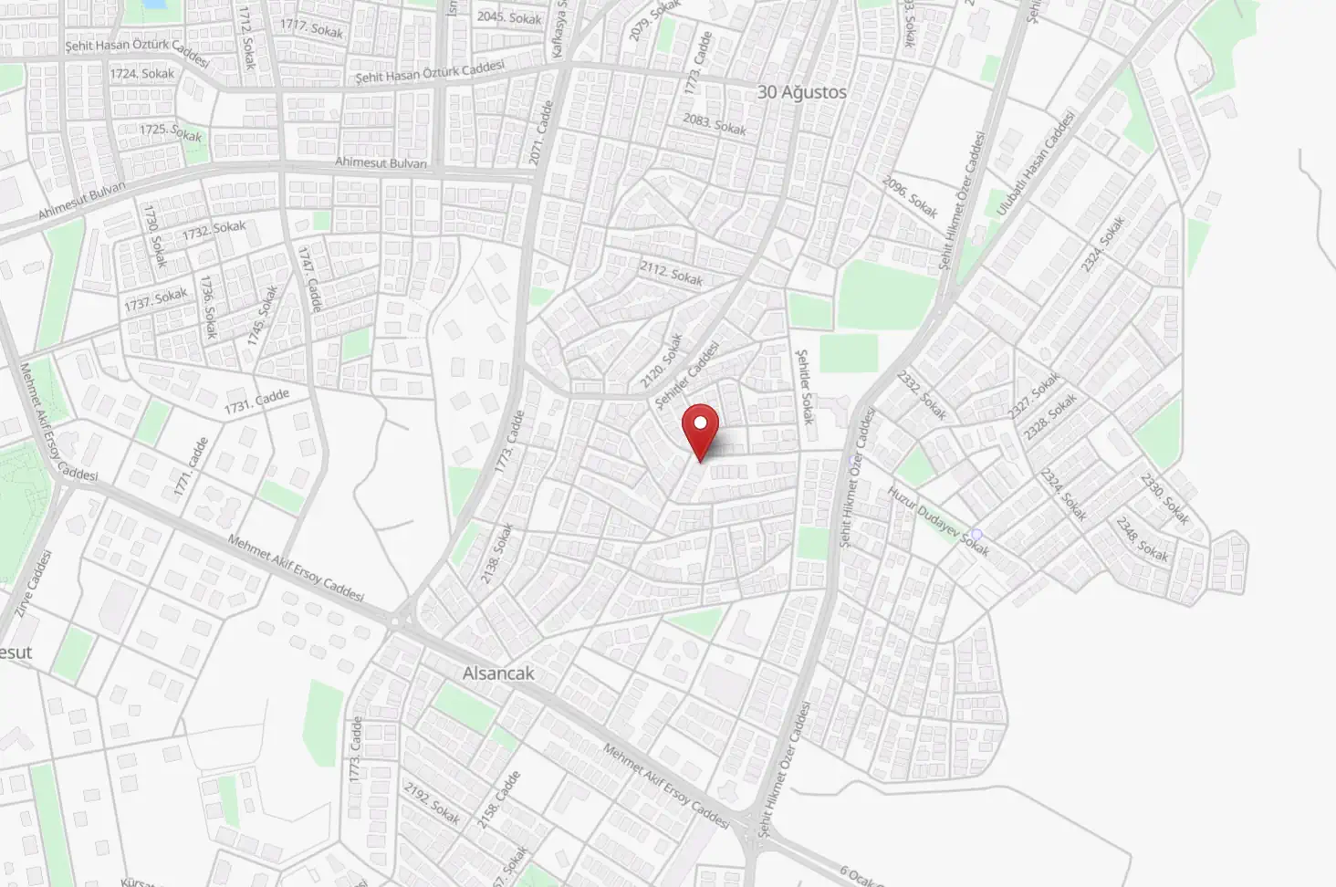 Map location